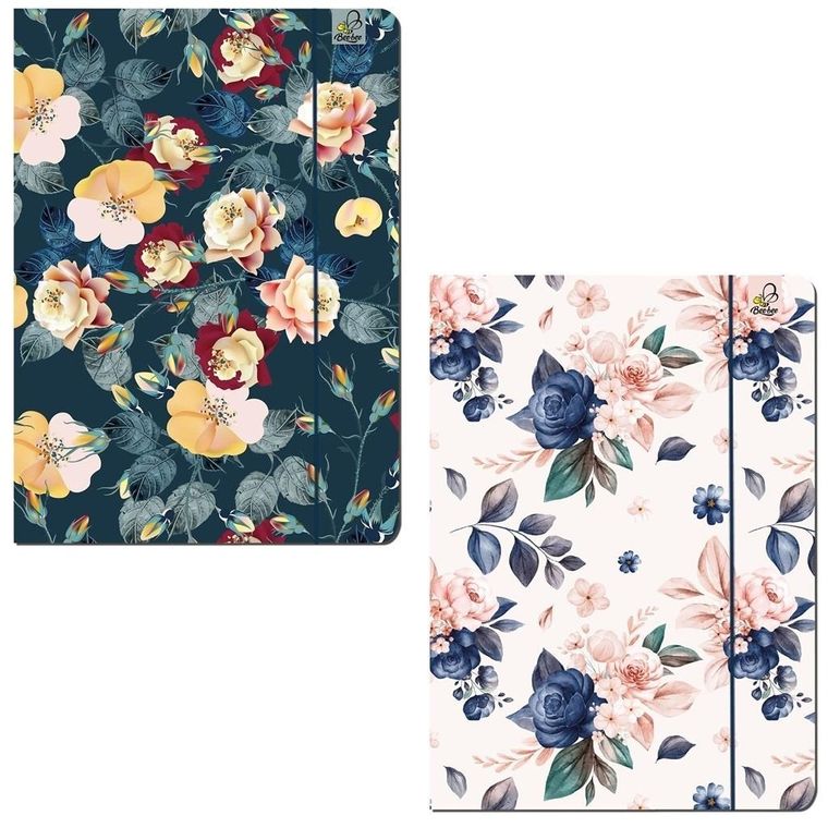 Bee-bee, teczka z gumką A4, Garden, 1 szt.