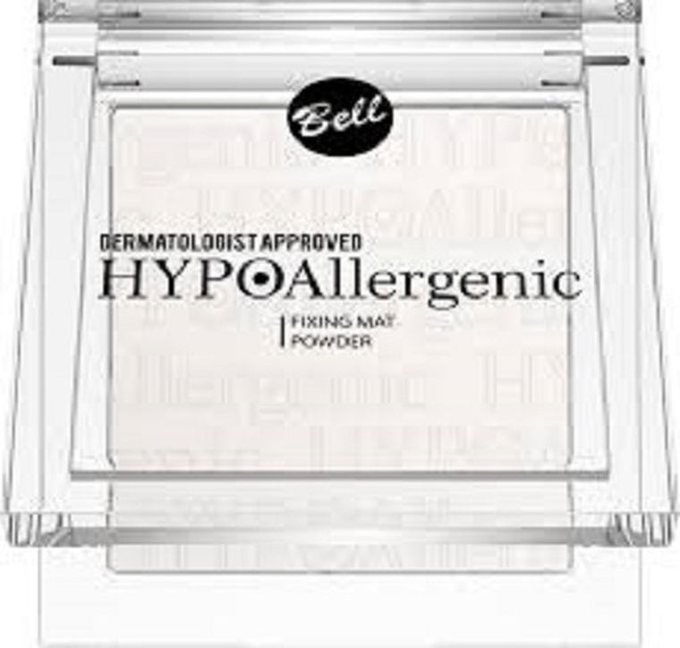Bell, HypoAllergenic, hypoalergiczny puder utrwalający makijaż 01, 9 g
