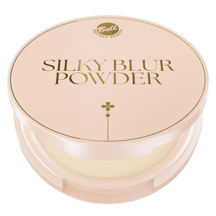 Bell, Silky Blur Powder, prasowany puder blurujący, 01 velvet beige, 10g