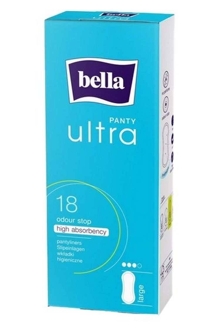 Bella, Panty Ultra Long, wkładki higieniczne, 18 szt.