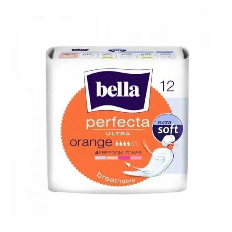 Bella, Perfecta Orange, podpaski higieniczne, 12 szt.