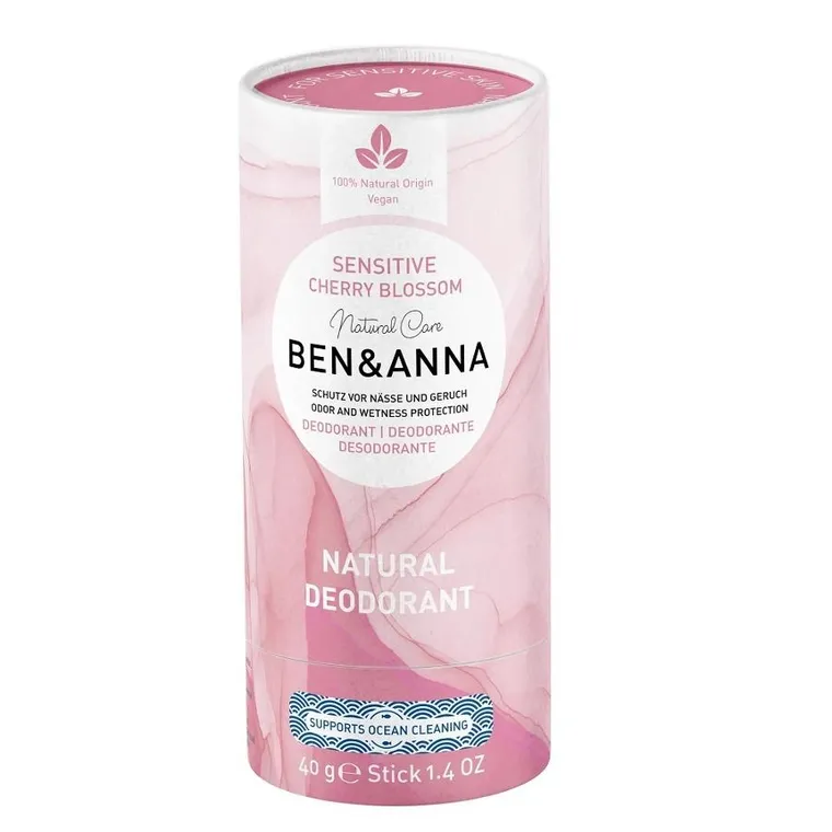 ben & anna sensitive cherry blossom dezodorant w sztyfcie 40 g   