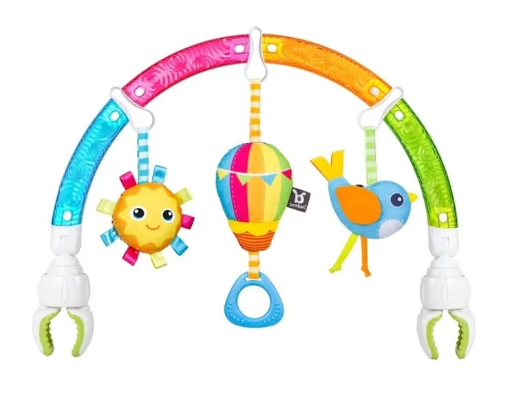 Benbat, Rainbow, pałąk z zabawkami do wózka