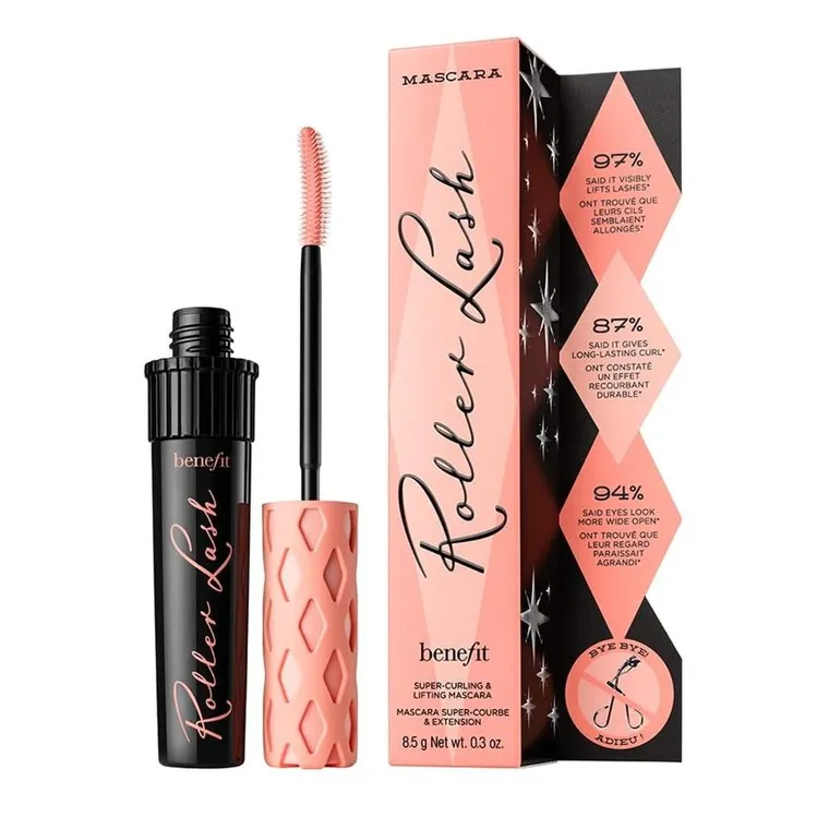 Benefit, Roller Lash Curling & Lifting Mascara, podkręcająco-liftingujący tusz do rzęs, Black, 8.5 g