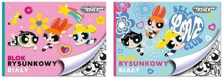 Beniamin, Atomówki, blok rysunkowy A4, biały, 20 kartek, 1 szt.