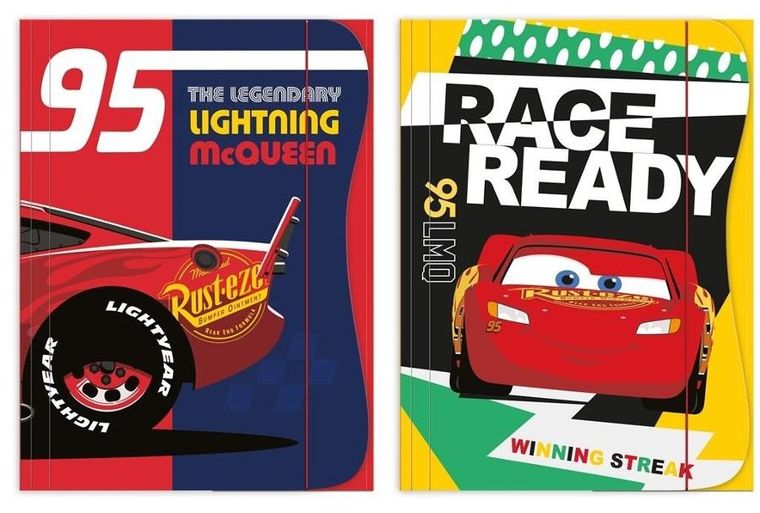 Beniamin, Auta, teczka z gumką, A4, 1 szt.