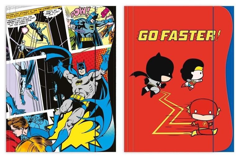 Beniamin, Batman, teczka z gumką, A4, 1 szt.