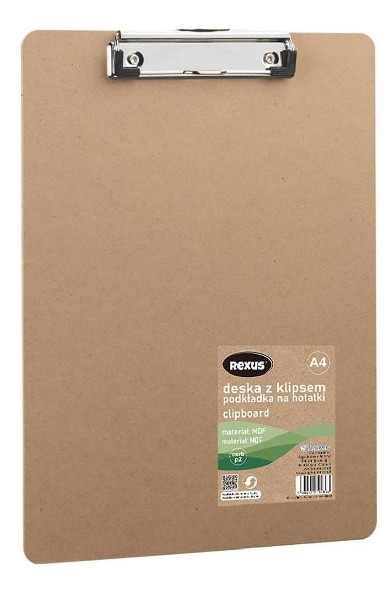 Beniamin, deska z klipem, podkładka, A4