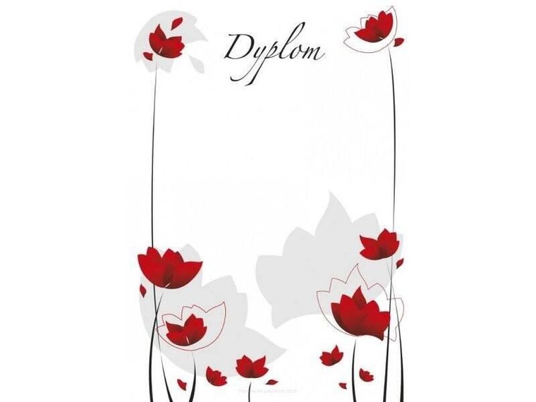 Beniamin, dyplom dziecięcy, A4, 20 arkuszy, maki