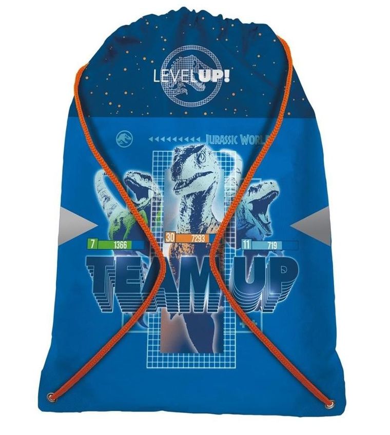 Beniamin, Jurassic World, worek sportowy