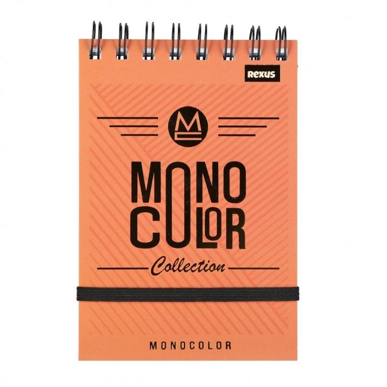 Beniamin, kołonotes z gumką, A6, 96 kartek, kratka, monocolor, 1 szt.