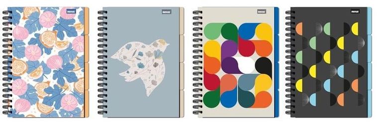 Beniamin, kołozeszyt B5, 96 kartek, kratka, Vibe flow, 1 szt.