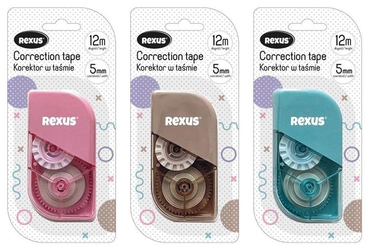 Beniamin, korektor w taśmie, 5mmx12m