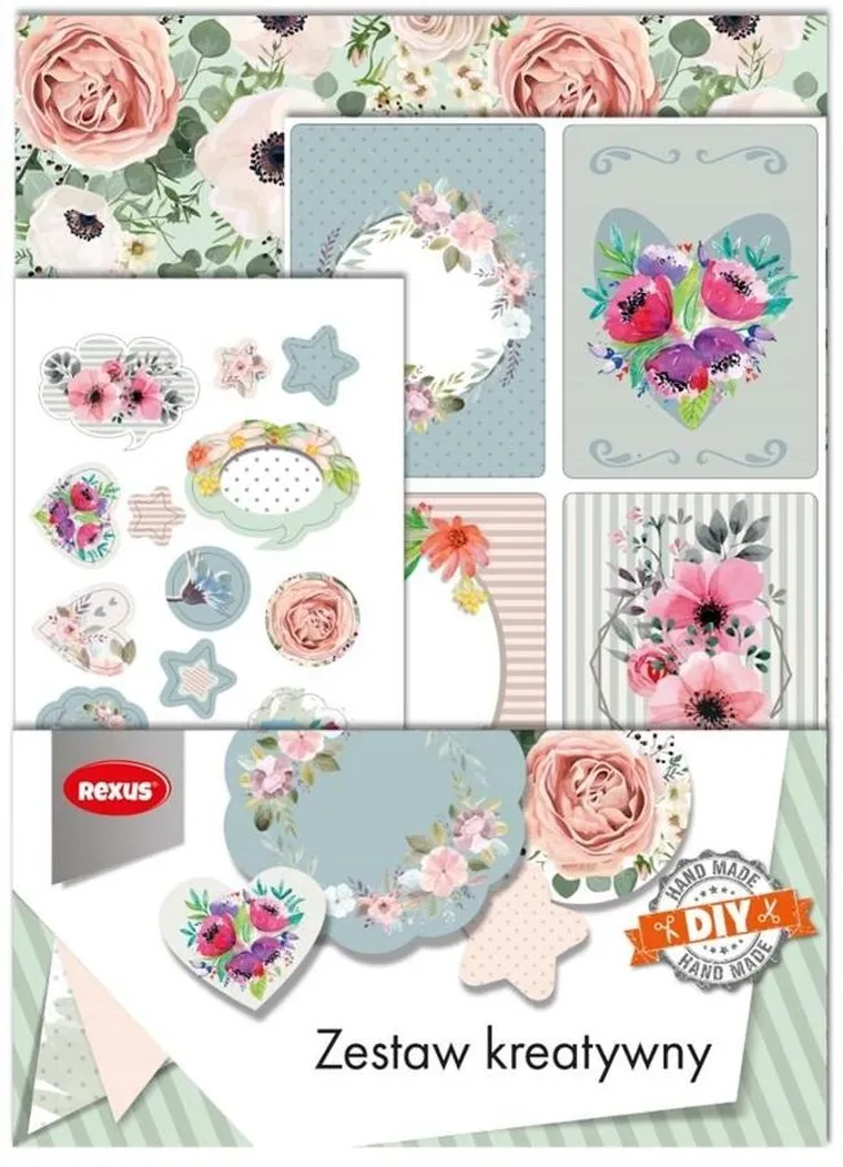 Beniamin, kwiecisty zestaw kreatywny