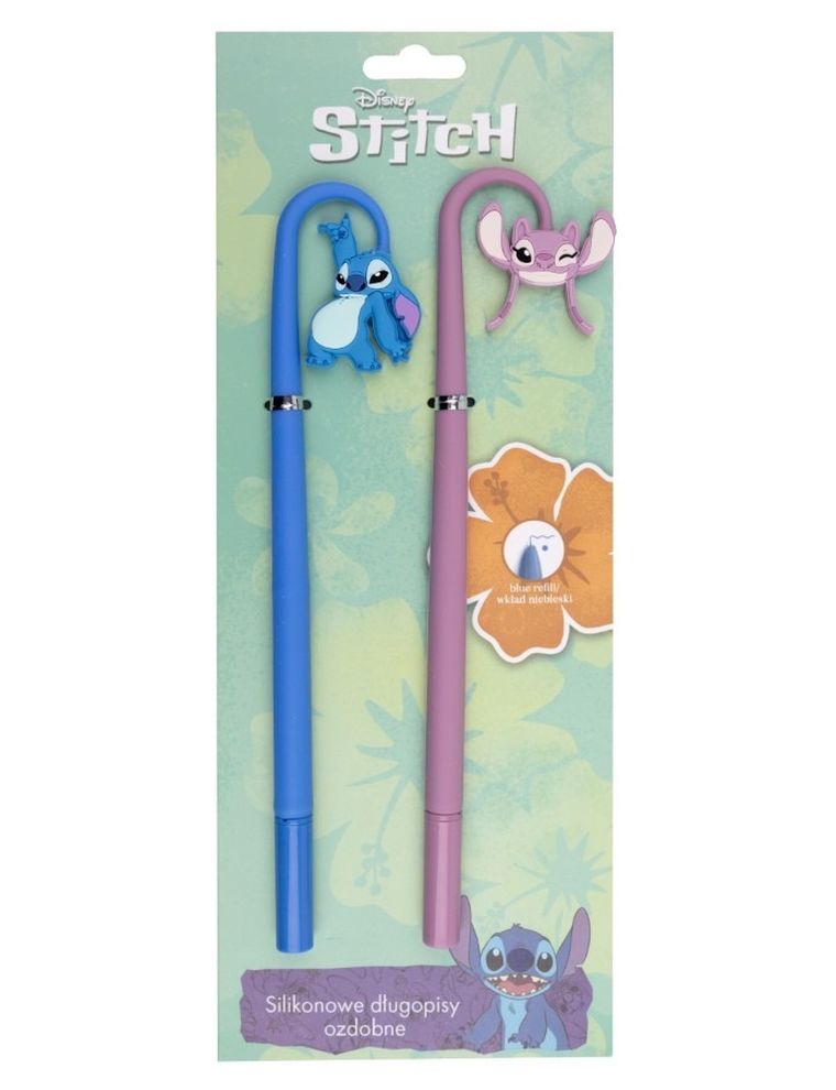 Beniamin, Lilo i Stitch, długopis silikonowy, 2 szt.
