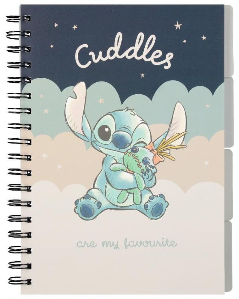 Beniamin, Lilo i Stitch, kołozeszyt, B5, 96 kartek, kratka, 1 szt.