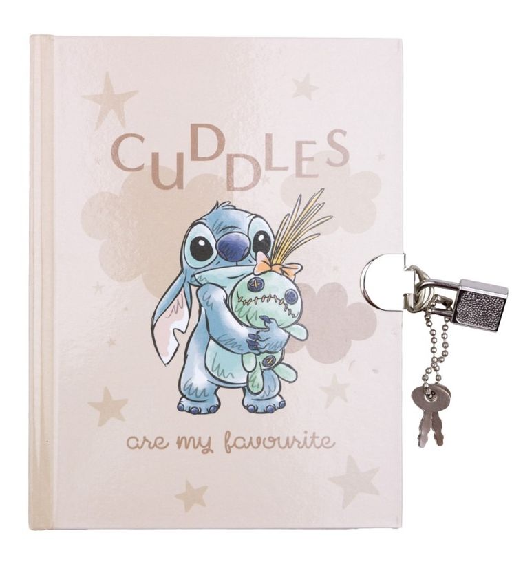 Beniamin, Lilo i Stitch, pamiętnik z kłódką, jasny