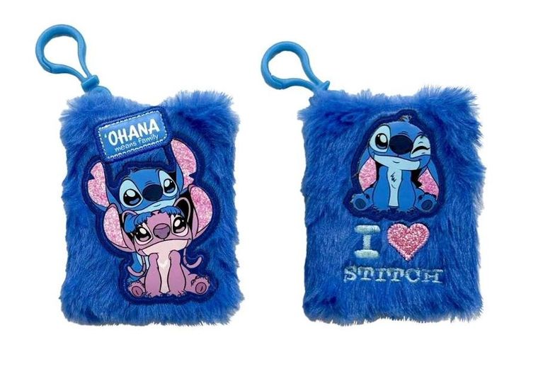 Beniamin, Lilo i Stitch, pluszowy notes z zawieszką, 1 szt.