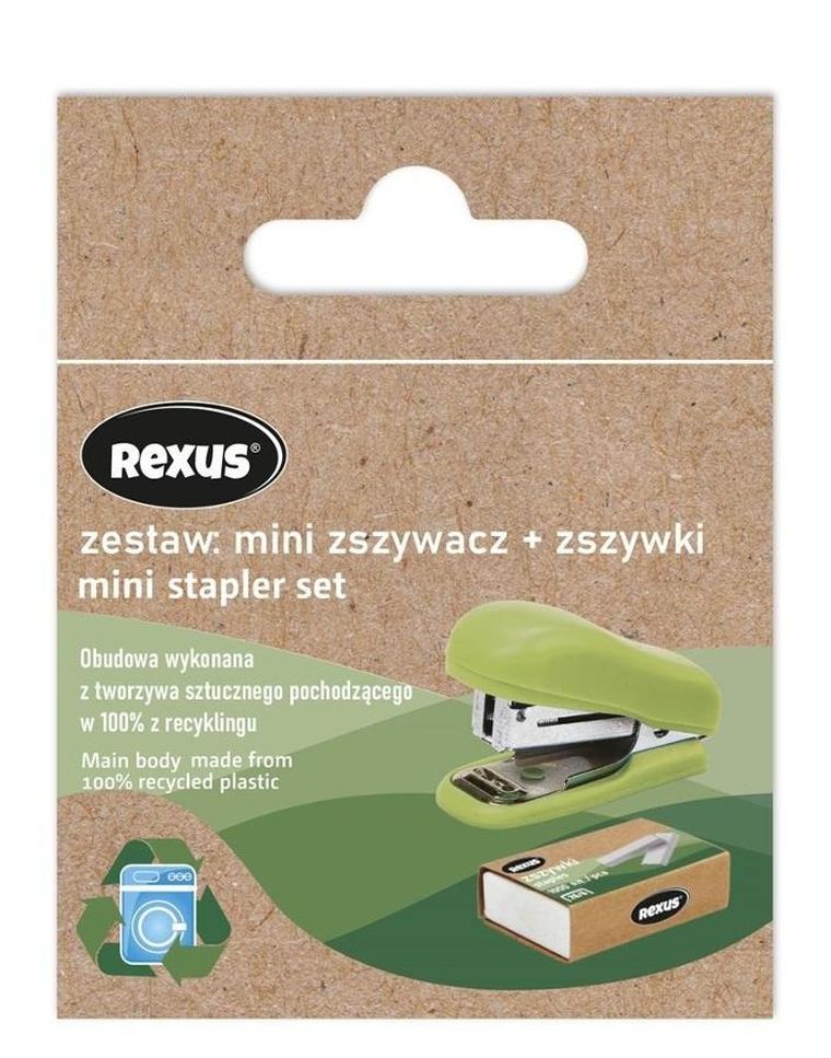 Beniamin, mini zszywacz + zszywki 26/6
