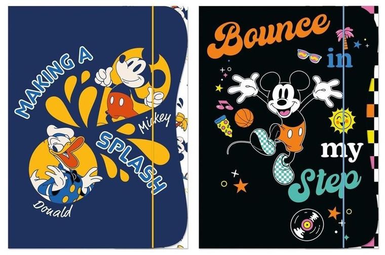 Beniamin, Myszka Miki, teczka z gumką, A4, 1 szt.