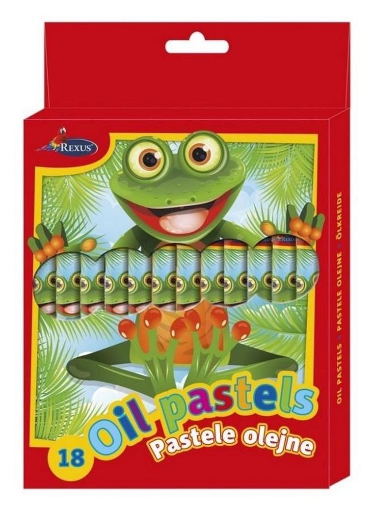 Beniamin, pastele olejne, 18 kolorów