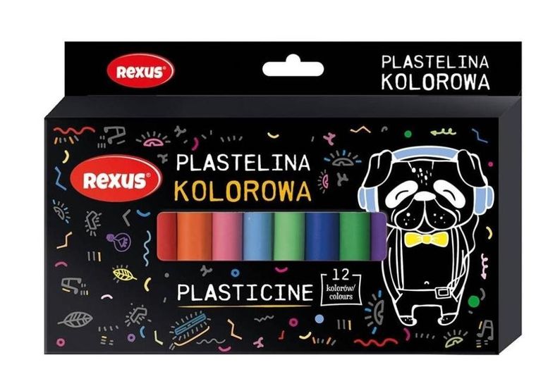 Beniamin, plastelina, 12 kolorów