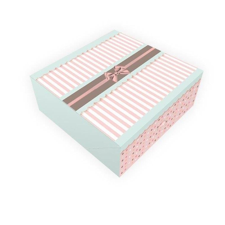 Beniamin, pudełka ozdobne, paski, 230-230-105 cm, 5 szt.