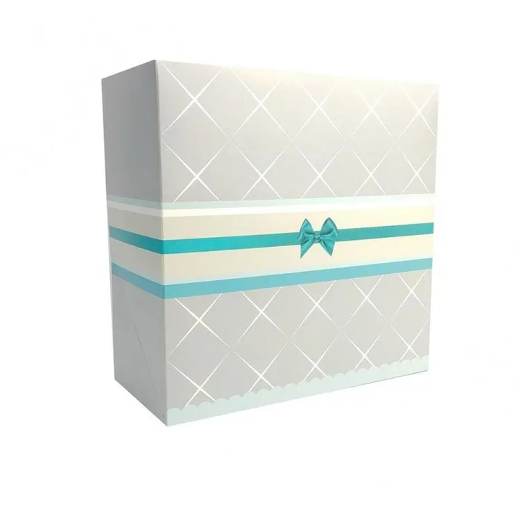 Beniamin, pudełka ozdobne, srebro, 245-210-70 cm, 5 szt.