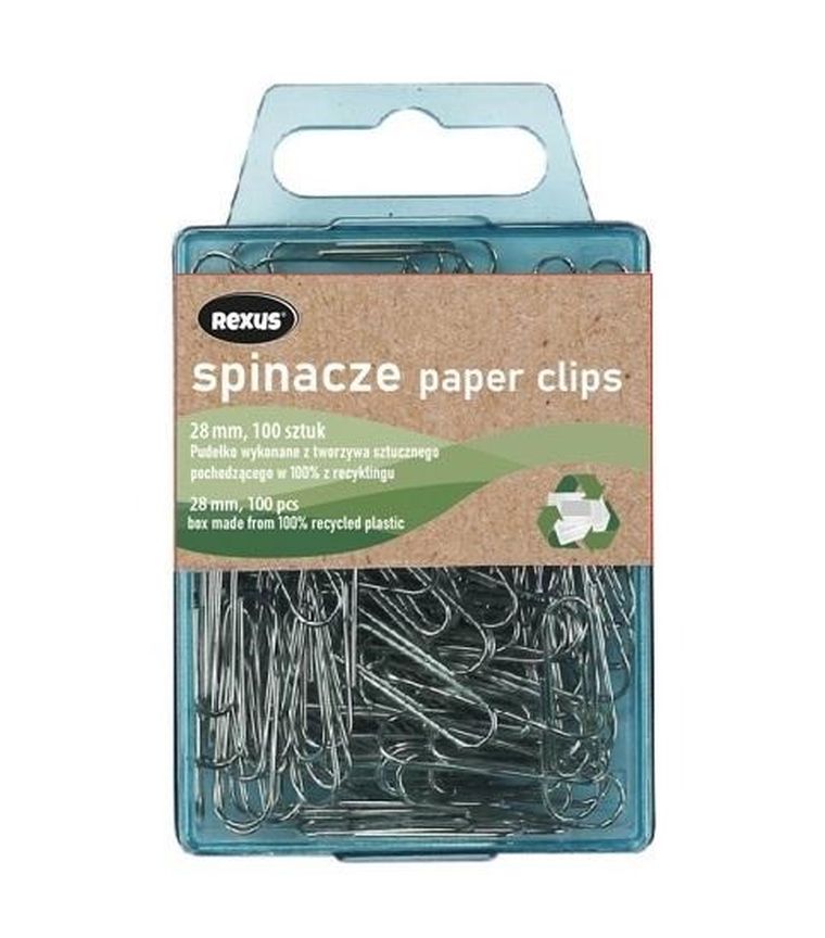 Beniamin, spinacze biurowe, 100 szt.