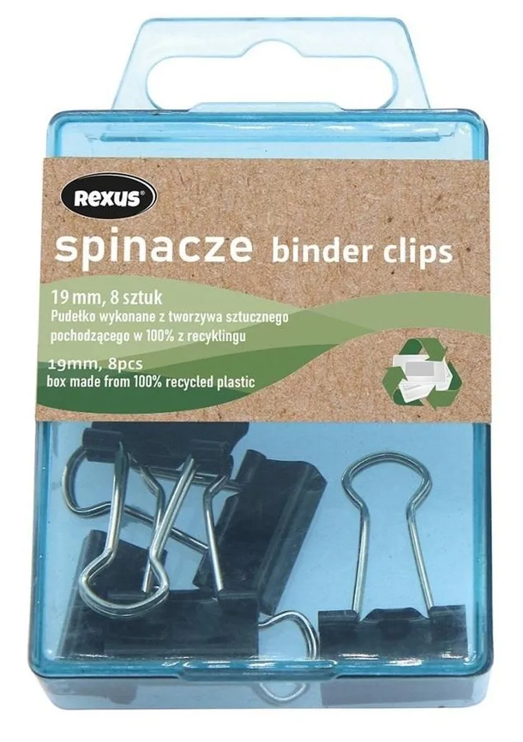 Beniamin, spinacze, klipy do papieru, 8 szt.