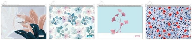Beniamin, teczka na suwak A4, flower, 1 szt.