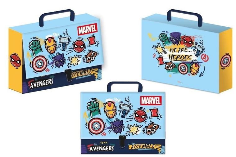 Beniamin, The Avengers, teczka z rączką, A4, 1 szt.