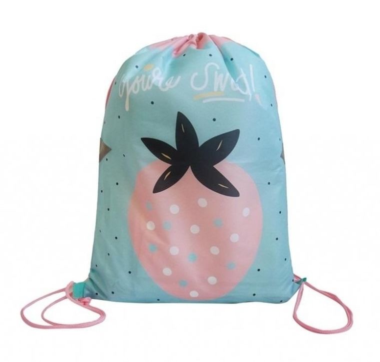 Beniamin, worek sportowy, Truskawka