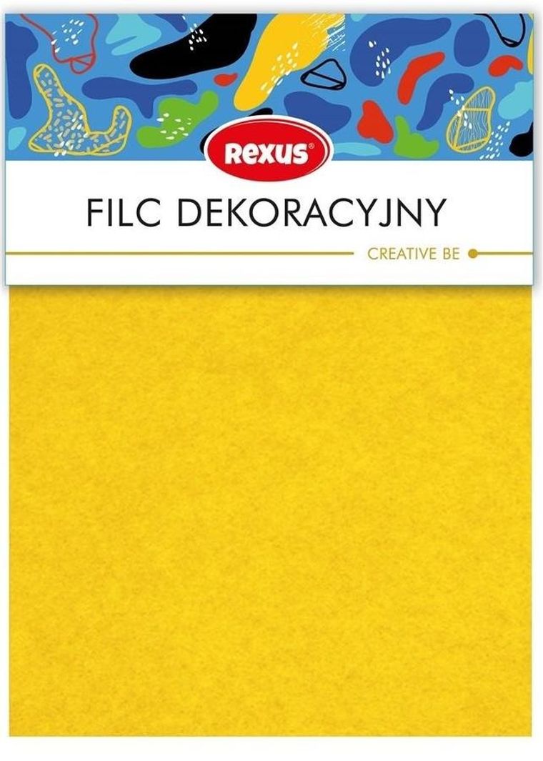 Beniamin, zestaw filców dekoracyjnych, A4, 10 kolorów