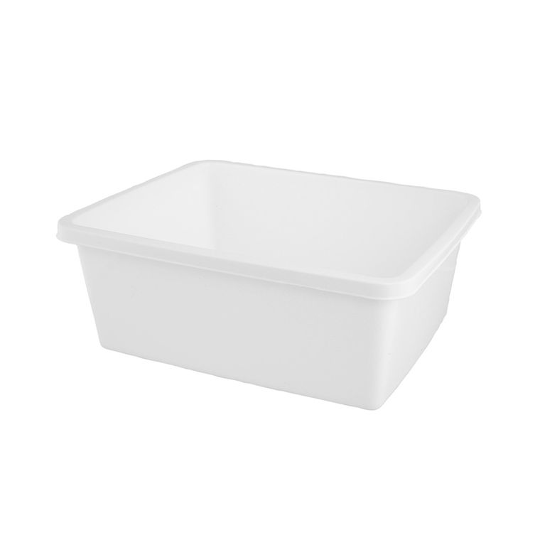 Bentom, miska prostokątna, 33,7-26,8 cm, 8l, biały