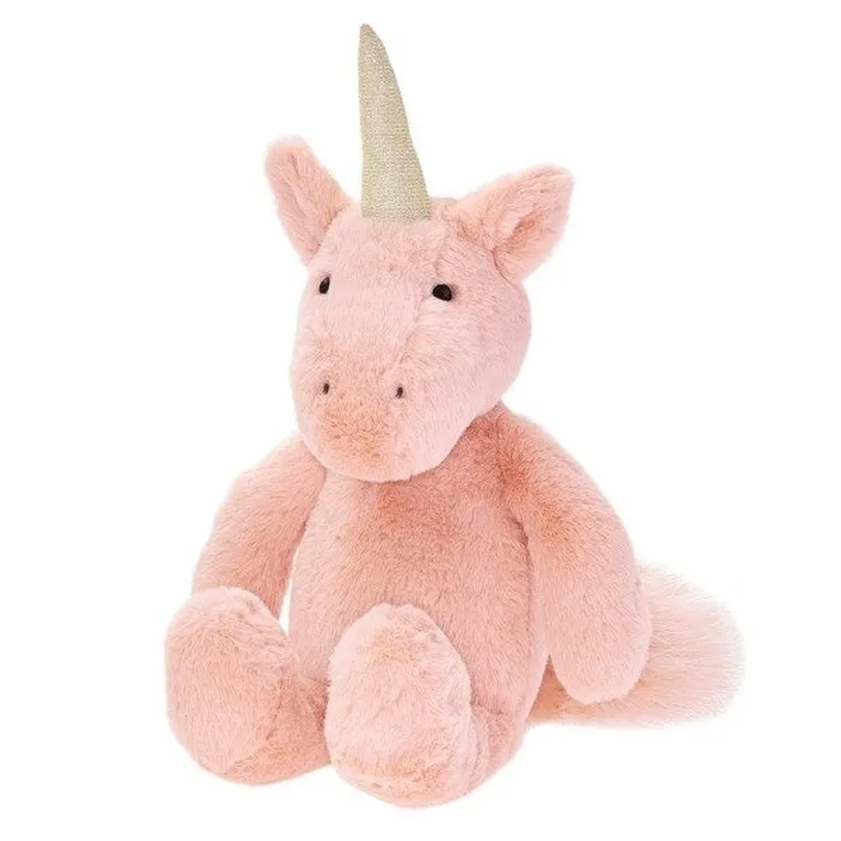 Beppe, Jednorożec Alessio, siedzący, maskotka, 35 cm
