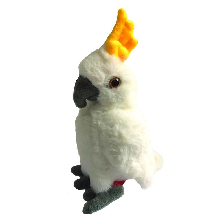 Beppe, Kakadu białe, maskotka, 22 cm