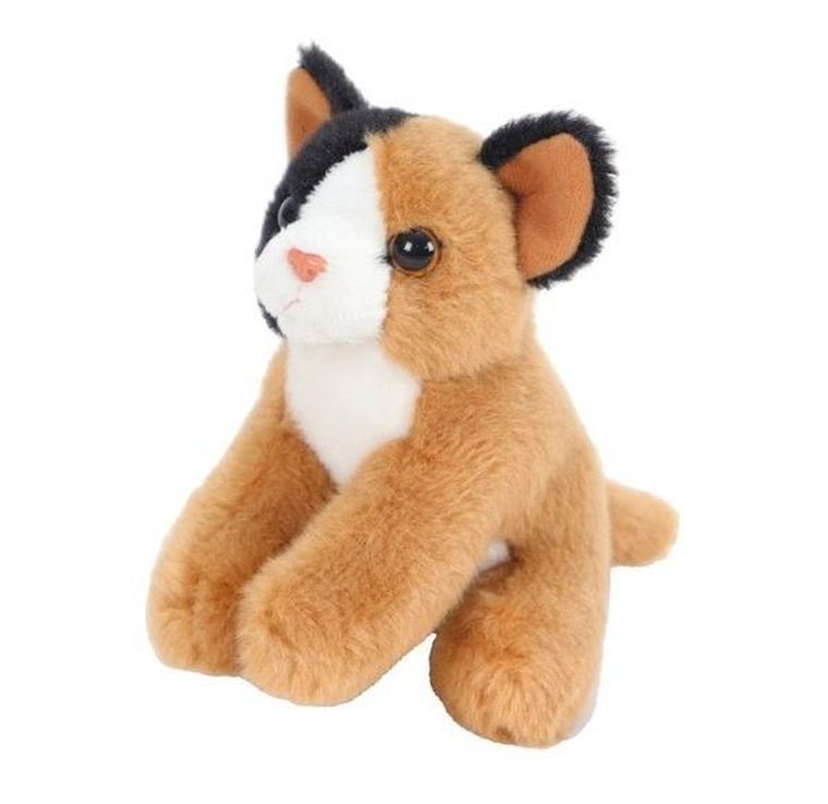 Beppe, kot, maskotka, szary, 30 cm