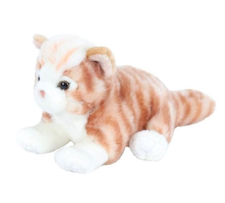 Beppe, kot siedzący, maskotka, czarny, 13 cm