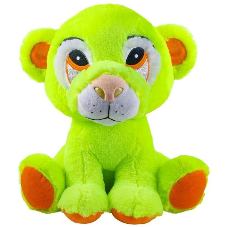 Beppe, Lew Alex, maskotka, zielony, 42 cm