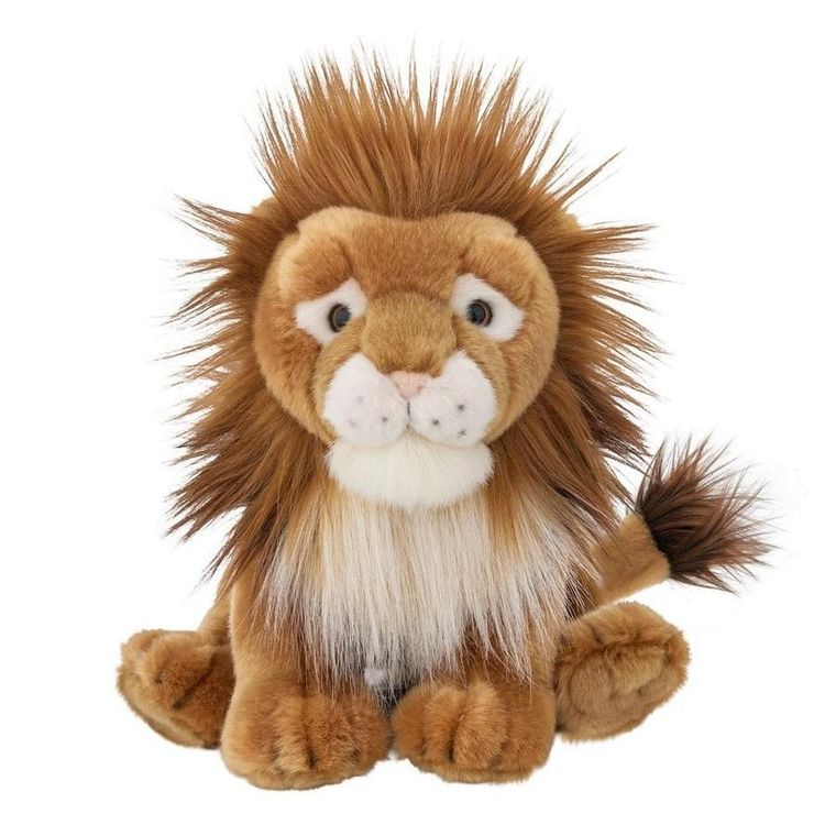 Beppe, Lew, maskotka, brązowy, 25 cm