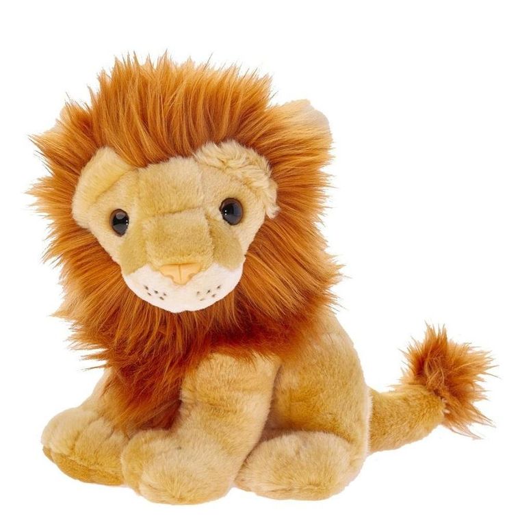 Beppe, Lew, maskotka, brązowy, 35 cm