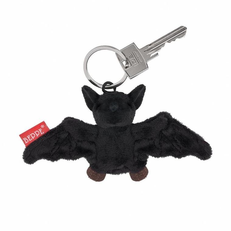 Beppe, Nietoperz, maskotka z breloczkiem, 8 cm