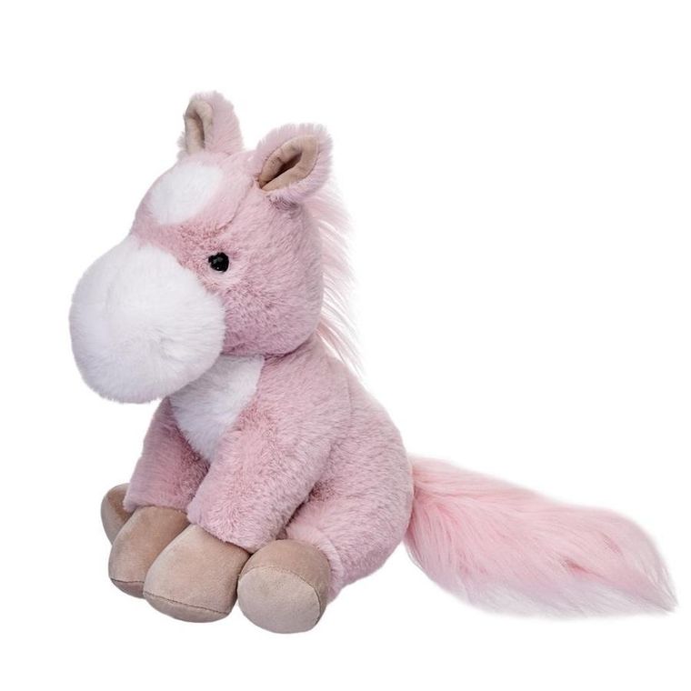 Beppe, Osiołek Ricardo, maskotka, różowy, 30 cm