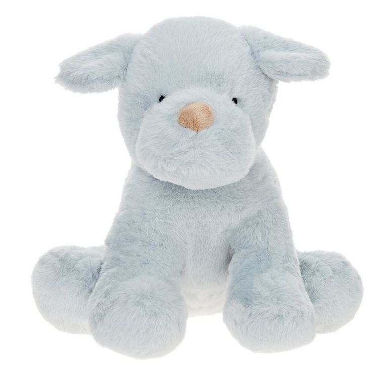 Beppe, Pies Renee, maskotka, niebieska, 20 cm