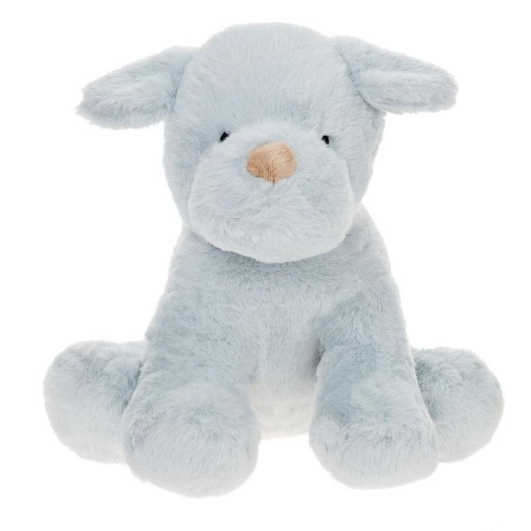 Beppe, Pies Renee, maskotka, niebieski, 25 cm