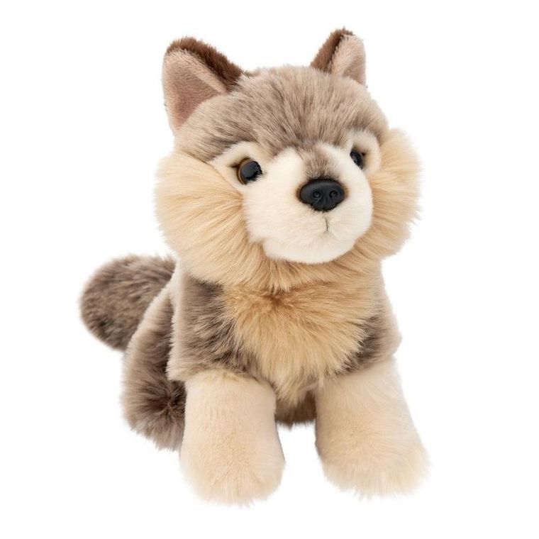 Beppe, Wilk siedzący mały, maskotka, 18 cm