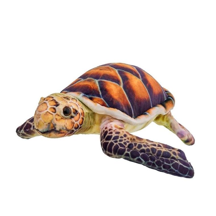 Beppe, Żółw, maskotka, brązowy, 28 cm