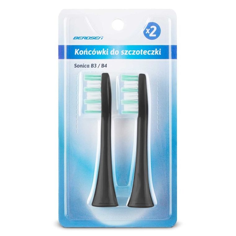 Berdsen, końcówki do szczoteczki sonicznej, B3/B4, 2 szt.