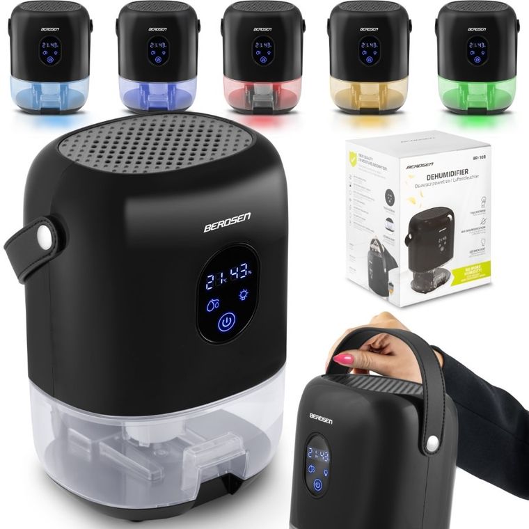 Berdsen, osuszacz powietrza, pochłaniacz wilgoci, czarny, BR-10B